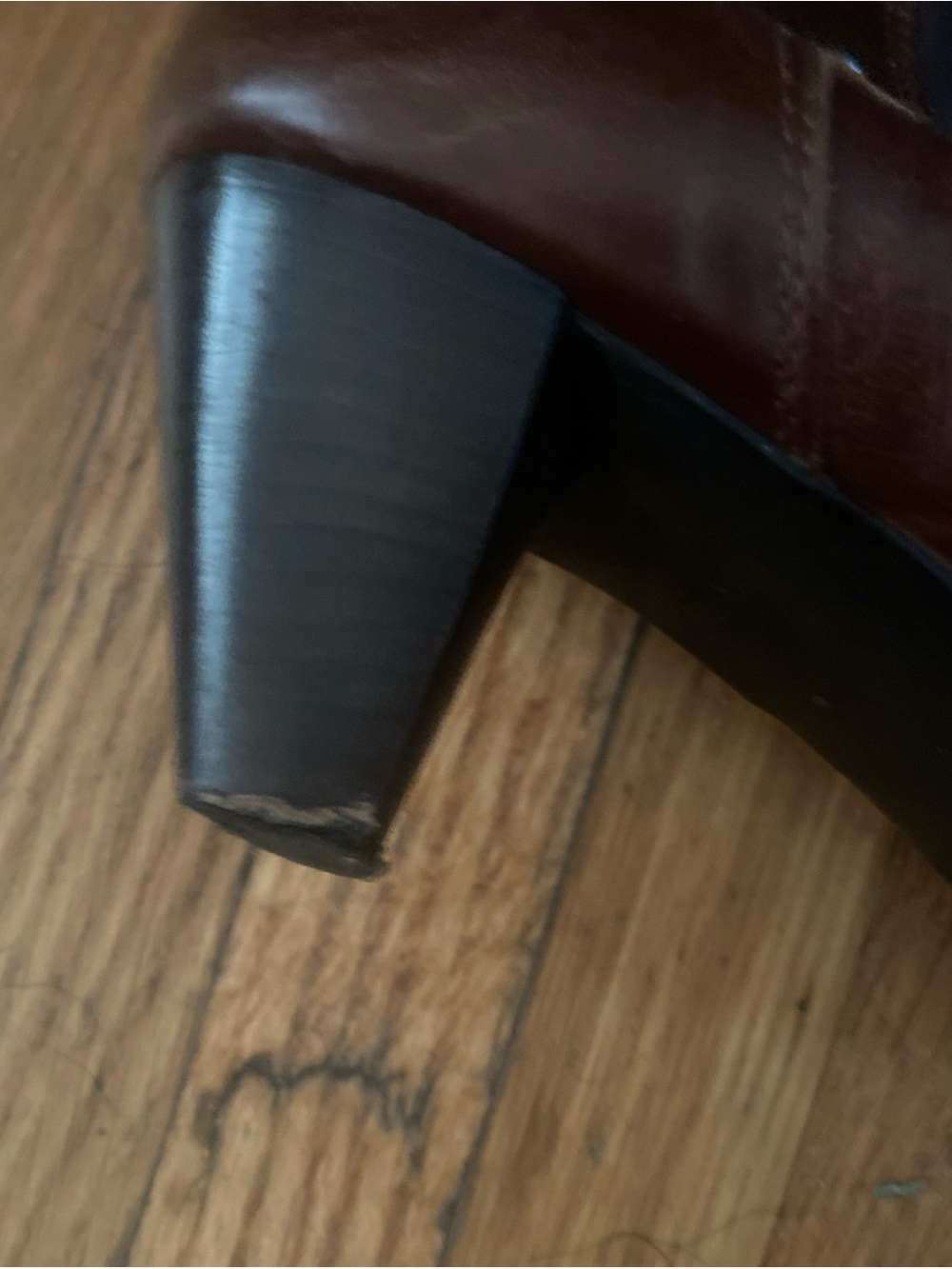 Aquatalia by Marvin K Brown Leather Stretch Knee High Boots 7.5 - Picture 4 of 8